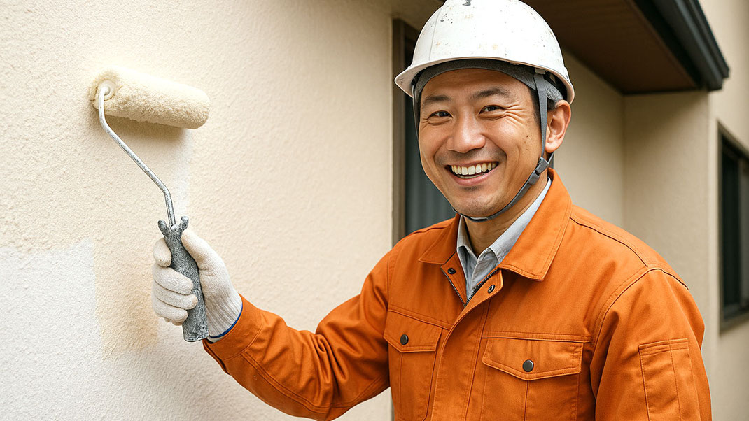 【イメージ画像】信頼できる外壁塗装工事業者
