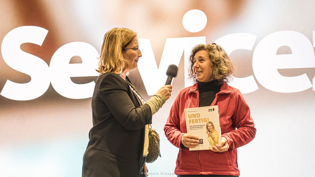 Yvonne Willicks und Rita Krossa