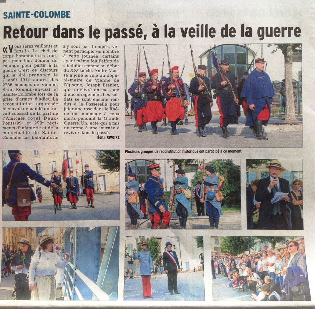 Article du "Dauphiné Libéré"