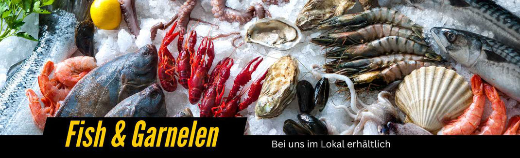 Fische, Garnelen, Tilapia, Makrele, Scubia, Melussa, Seehecht, Pangasius, 
