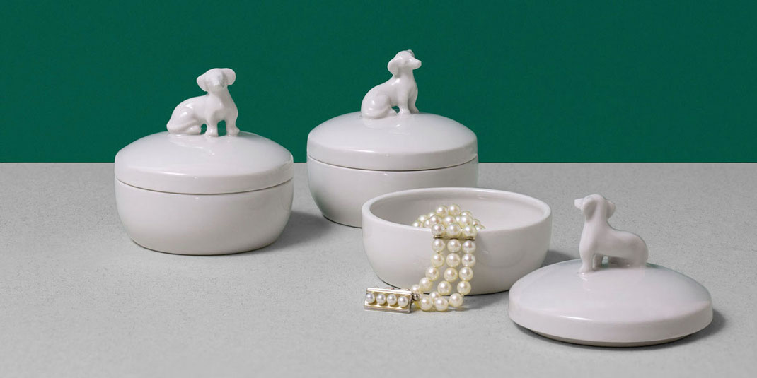 Dose, Porzellan Minidose, Schmuck Manufaktur Berlin Geschenk
