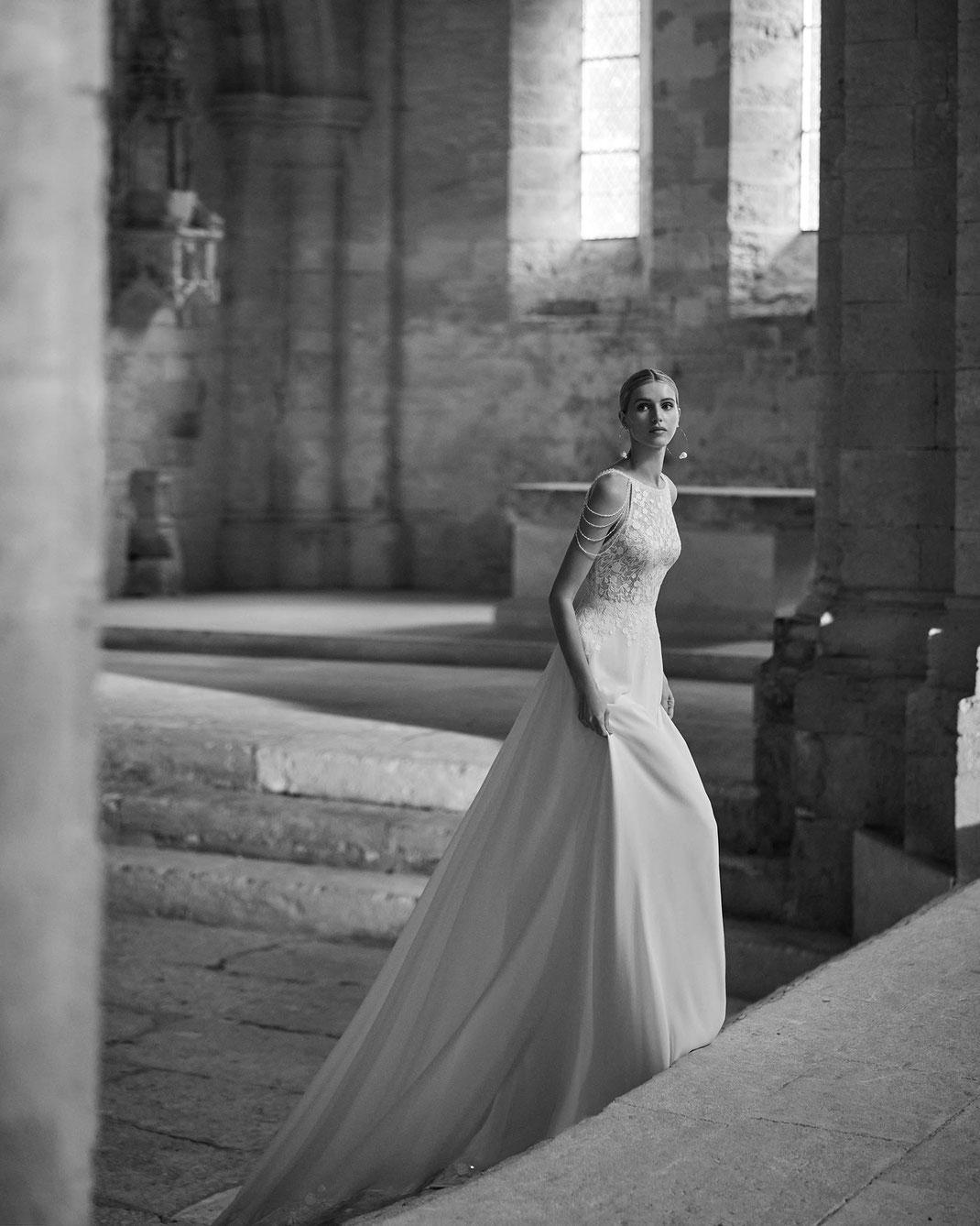 Brautkleid Libby aus der cRosa Clará Soft Kollektion 2026