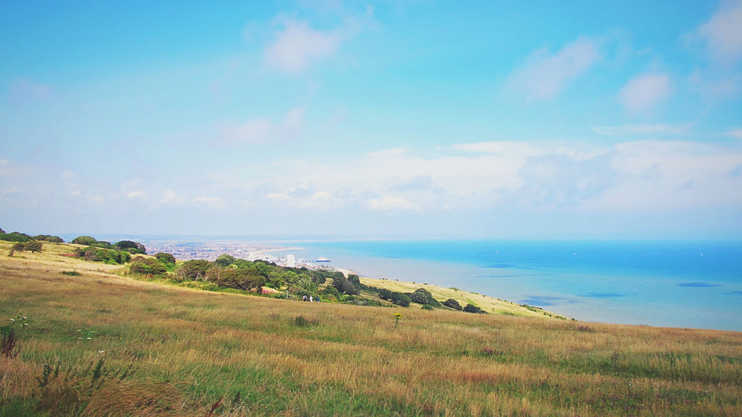 bigousteppes vue route angleterre mer