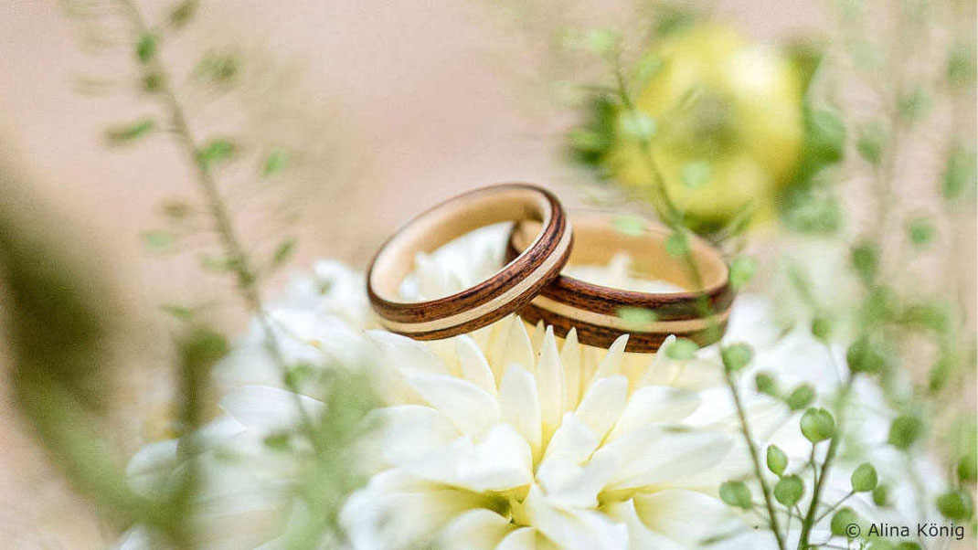 ausgefallene Holzringe Holzring trauringe Hochzeitsringe aus Holz, Holzeheringe aus Holz