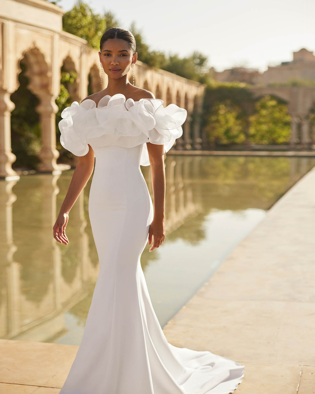 Rosa Clará Brautkleid Odon zum super Preis von nur 1000 Euro