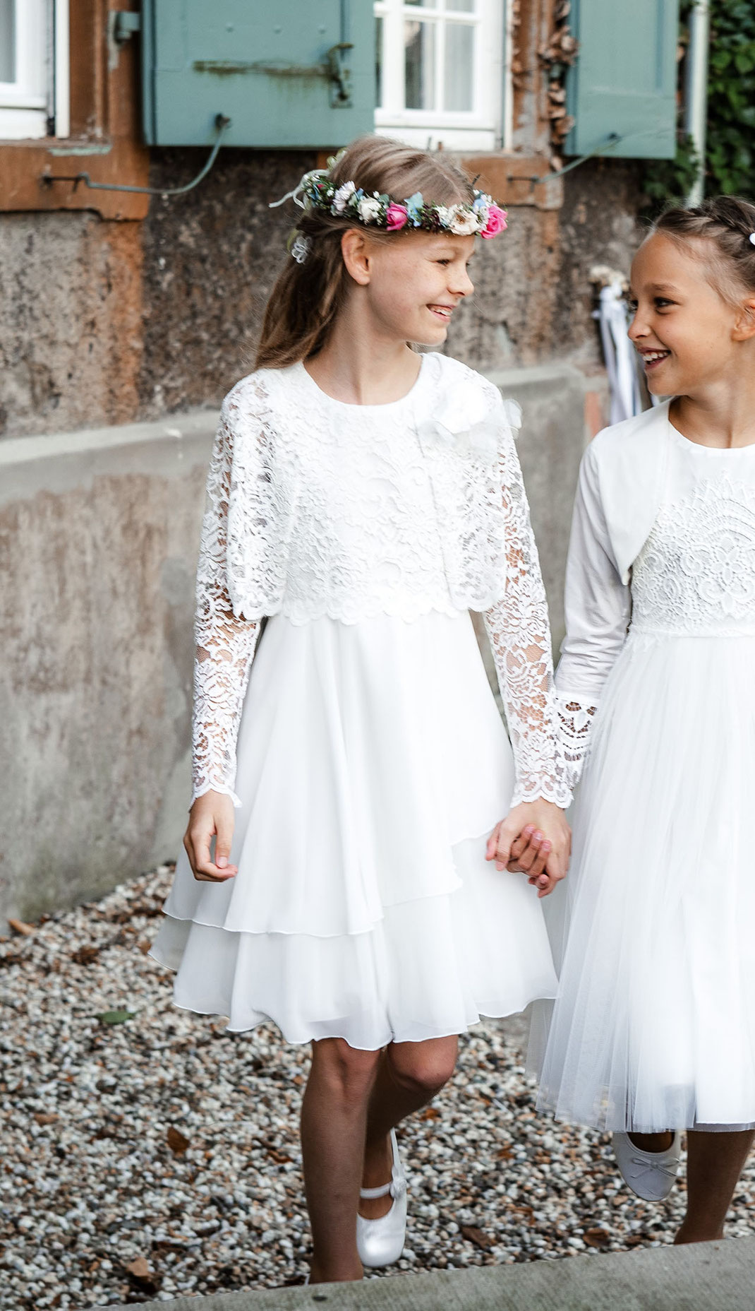 Monny Kommunionskleider erhältlich bei Brautmoden Tegernsee