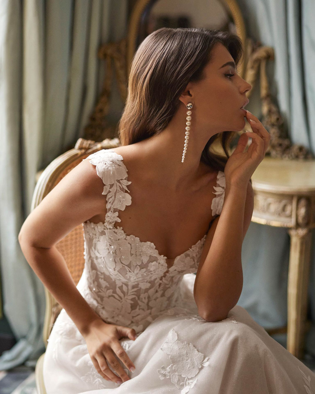 Brautkleid Vannia aus der Rosa Clará Dreams Kollektion 2026