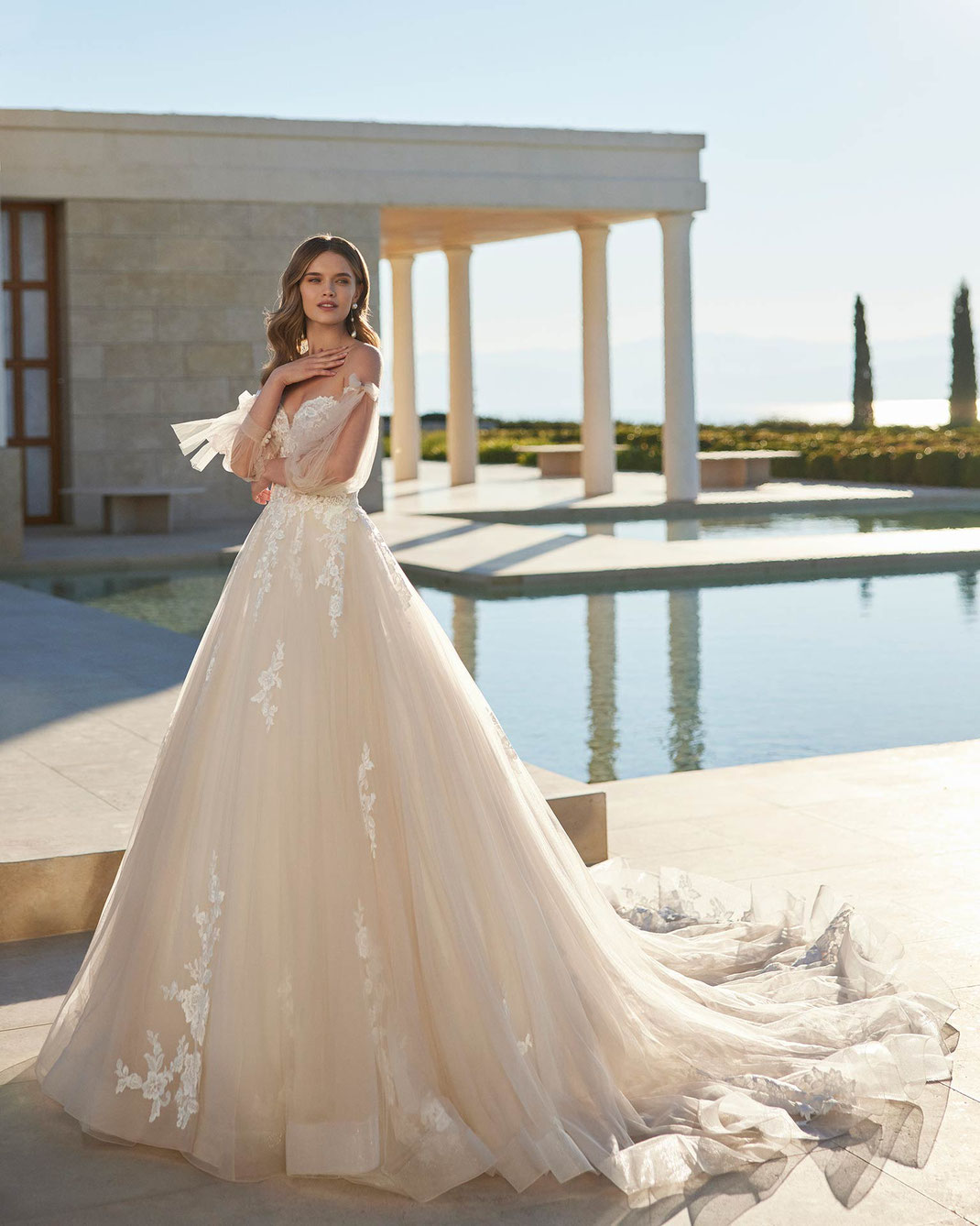Rosa Clará Brautkleid Vesna