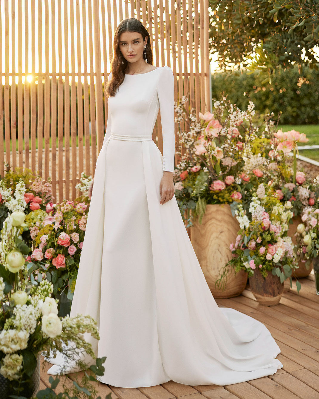 Brautkleid Caldas aus der Rosa Clará Couture Kollektion 2023