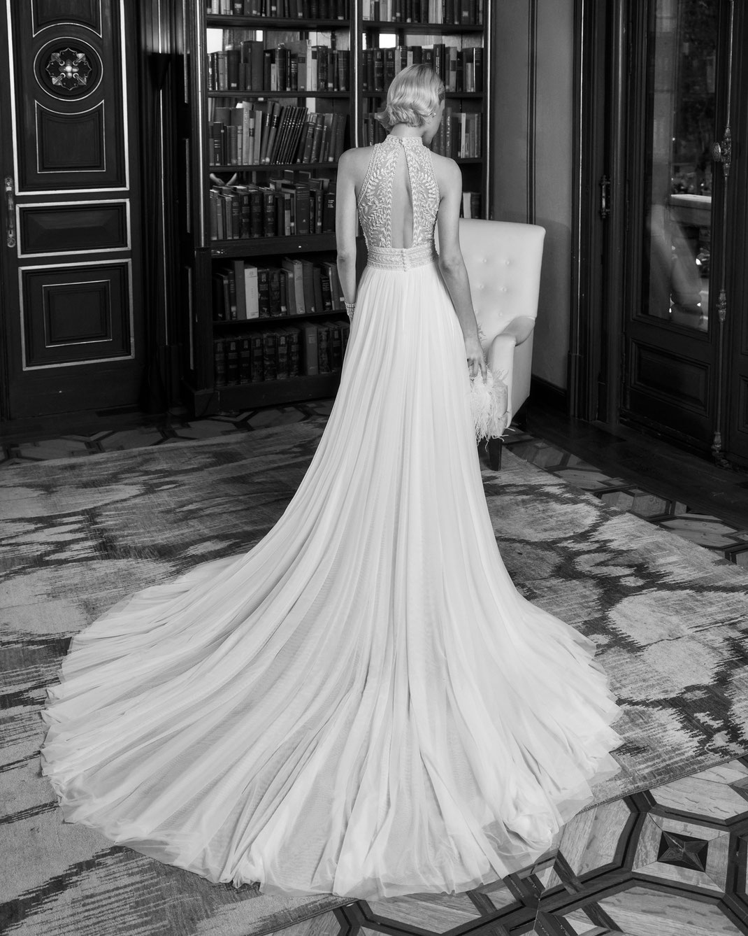 Brautkleid Janet aus der Rosa Clará Gatsby Kollektion 2024