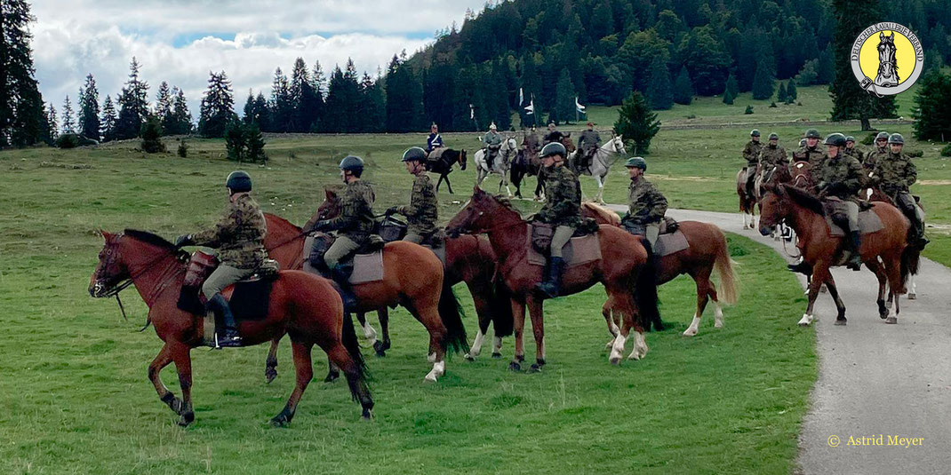 Deutscher Kavallerieverband, Gedenkritt Zur Abschaffung der Schweizer Kavallerie 250 km von Biere nach Aarau