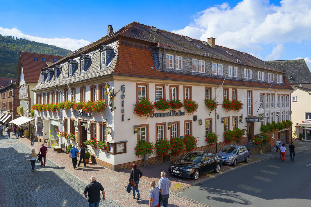 Hotel Brauerei Keller . Miltenberg