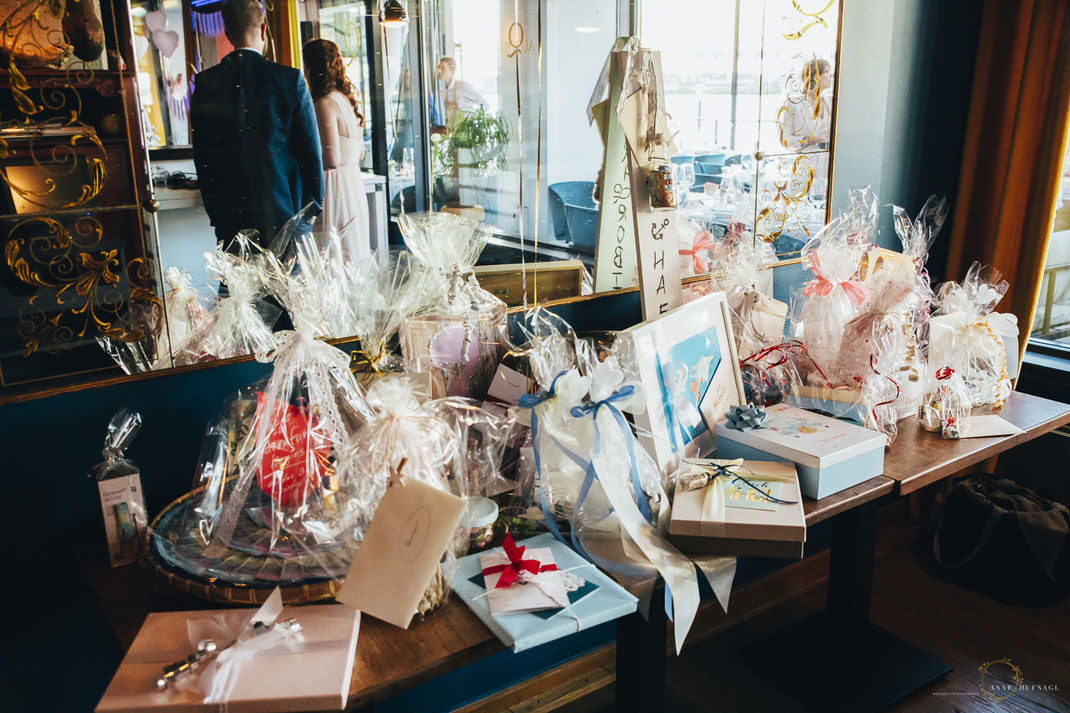 Foto Geschenketisch Hochzeit