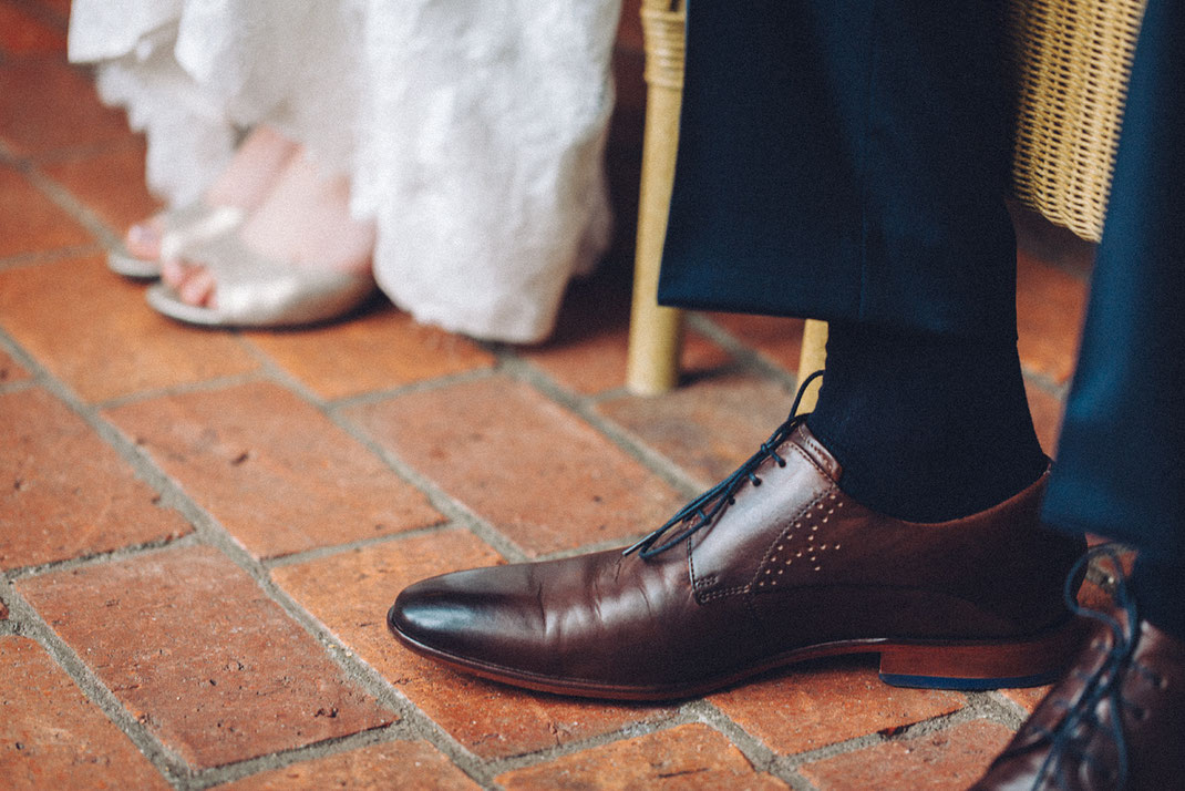 Detail Hochzeitsschuhe von Hochzeitsfotograf Hamburg