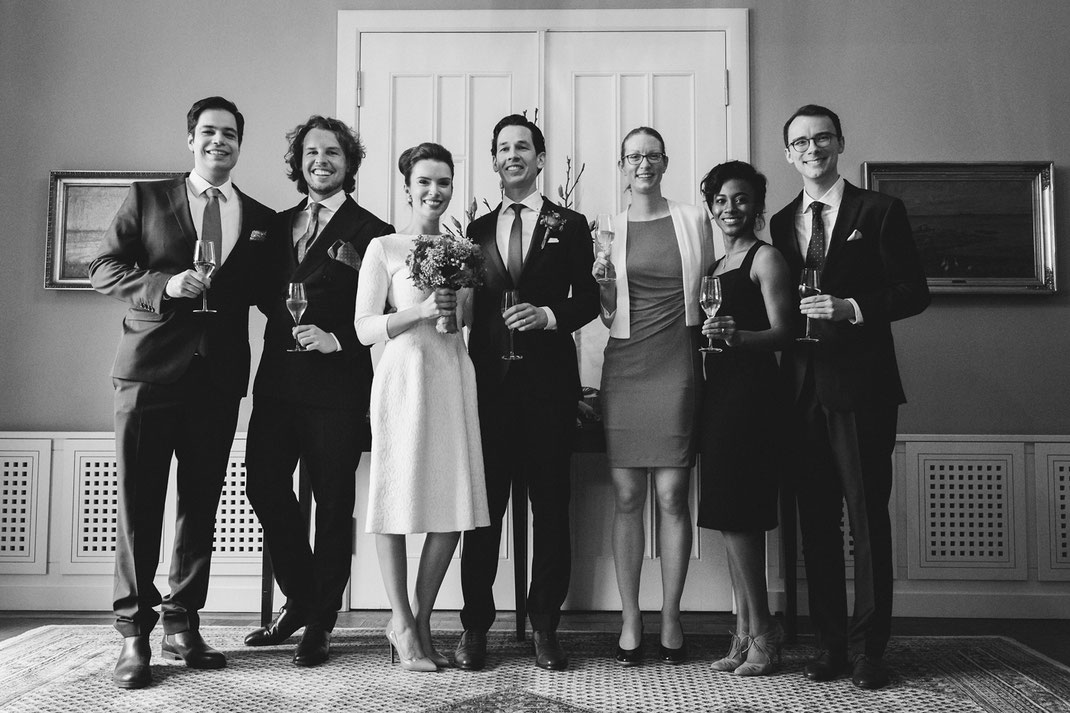 Gruppenfoto Hochzeit Hamburg