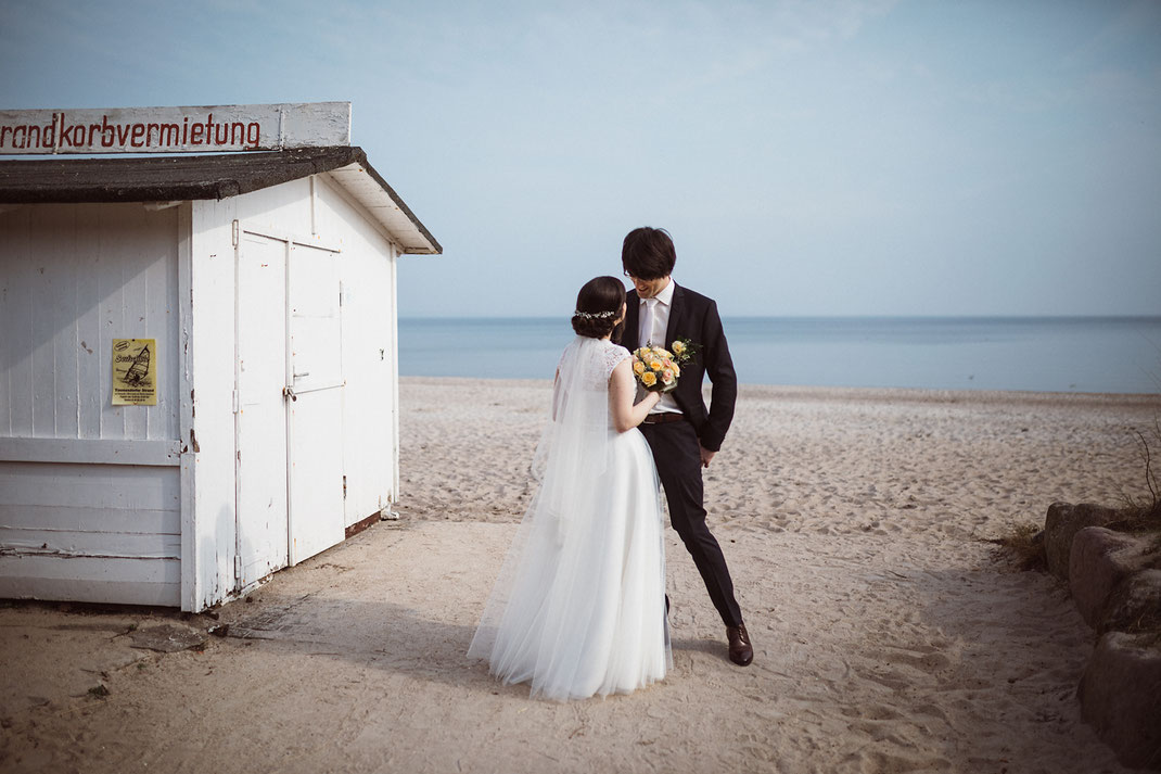 Hochzeitsfotografie Ostsee Timmdorfer Strand