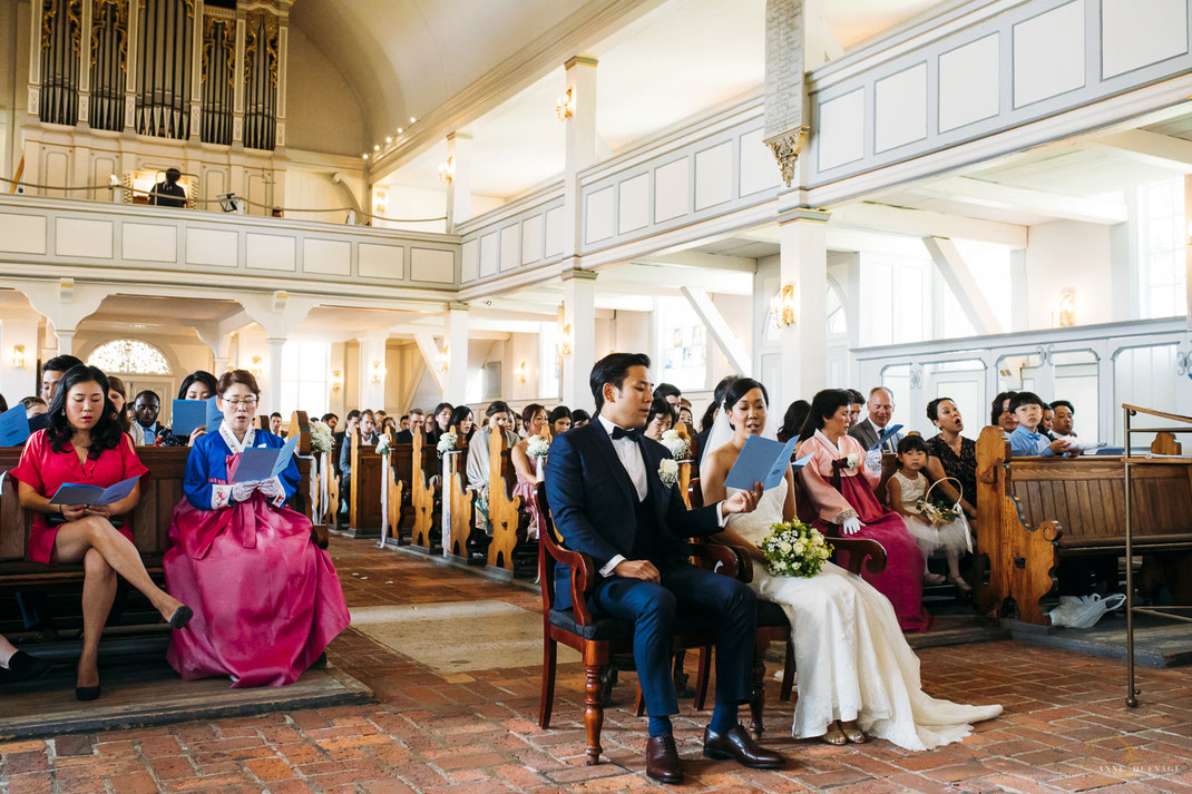 Trauung in der Kirche Nienstedten // Traugottesdienst // Hochzeitsfotografin: Anne Hufnagl