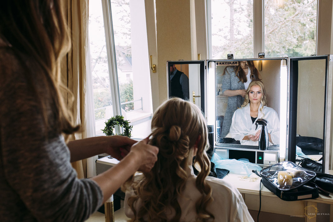 Brautstyling Romantikhotel Bösehof Geestland