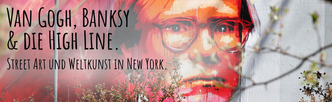 Andy Warhol Straßenkunst New York Lower East Side Manhattan