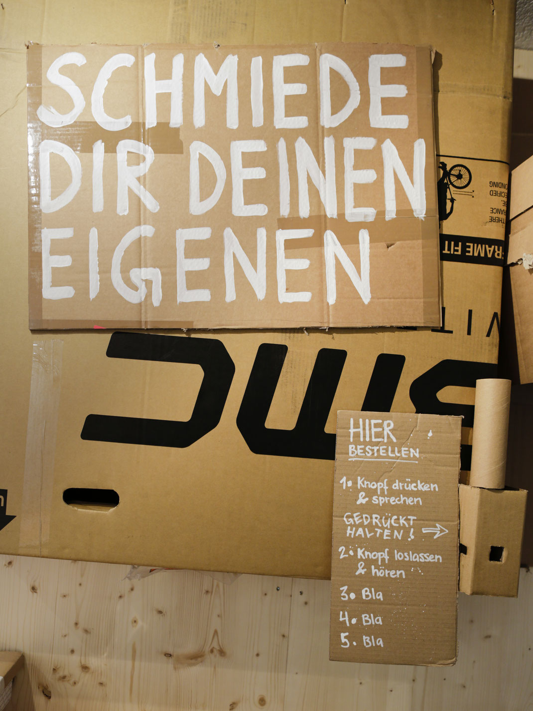 Installation und Aktion