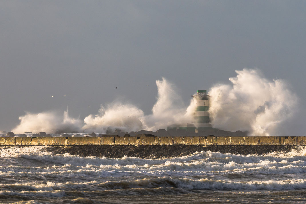 Storm at IJmuiden