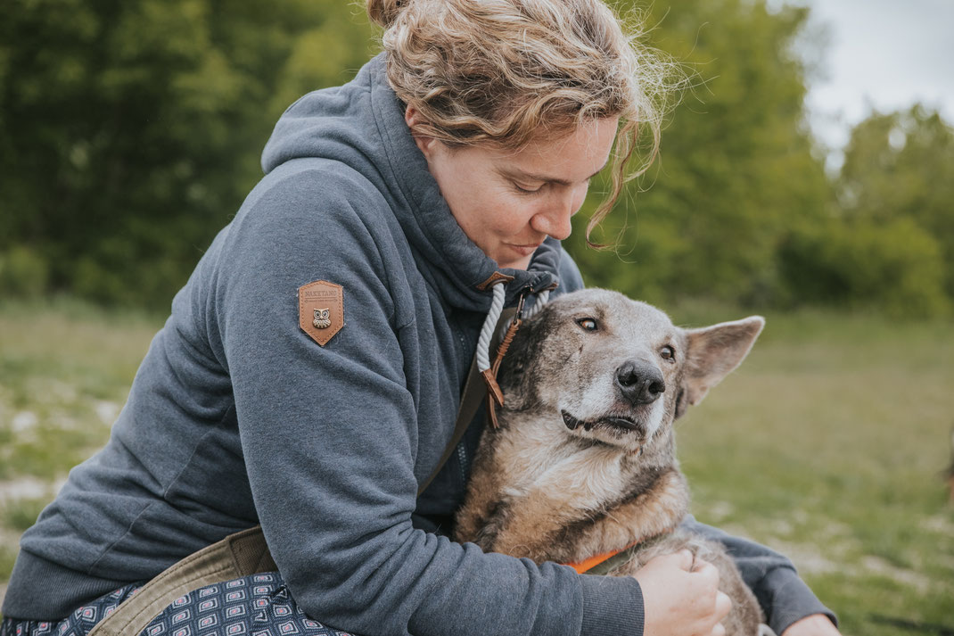 Tierschutzhund Hundeportraits draußen Erpetal Berlin Hoppegarten Gruppenbild Streunerhilfe Bulgarien e.V. Hundefotografie Berlin Tierfotograf Brandenburg authentische Reportage