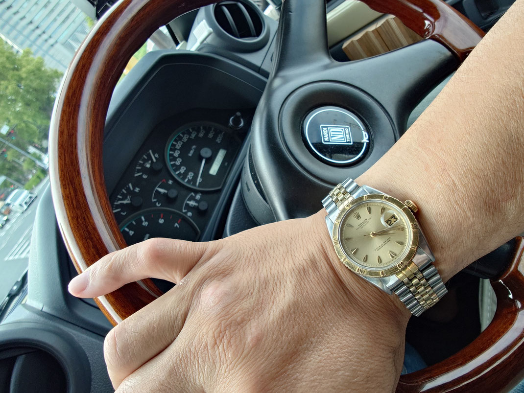  最後の一本をもう一本・ゼンマイファミリーROLEX デイトジャスト ターノグラフ6309  1956年