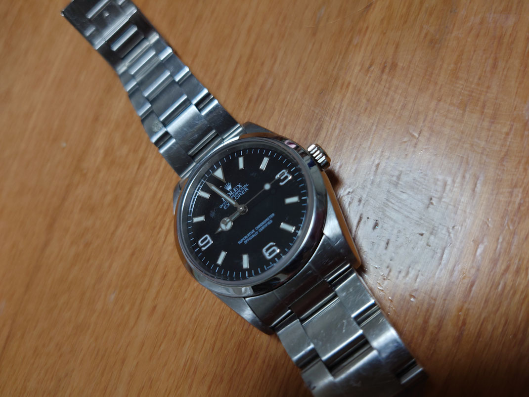  最後の一本をもう一本・ゼンマイファミリーROLEX　エクスプローラー14270