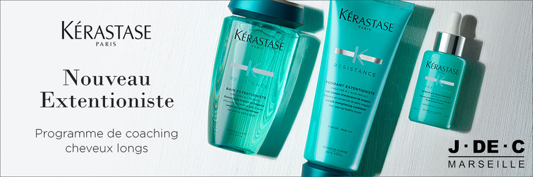 Extentioniste de Kérastase Paris, J DE C Coiffure, Marseille, Soins Cheveux longs