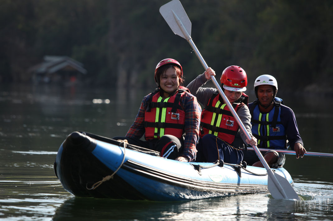 Canoeing Adventure at Kanchanaburi