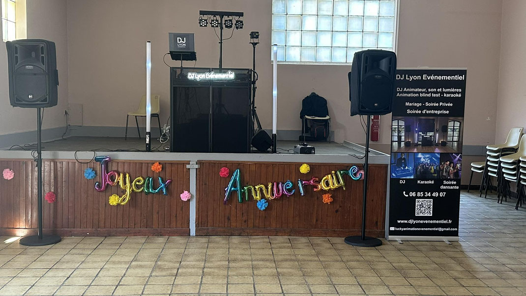 dj soirée anniversaire à Lyon 