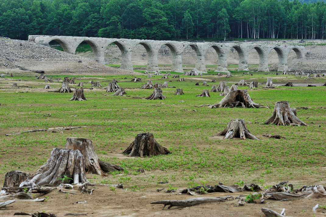 2014.7.3〈タウシュベツ川橋梁／The Taushubetsu Bridge〉
