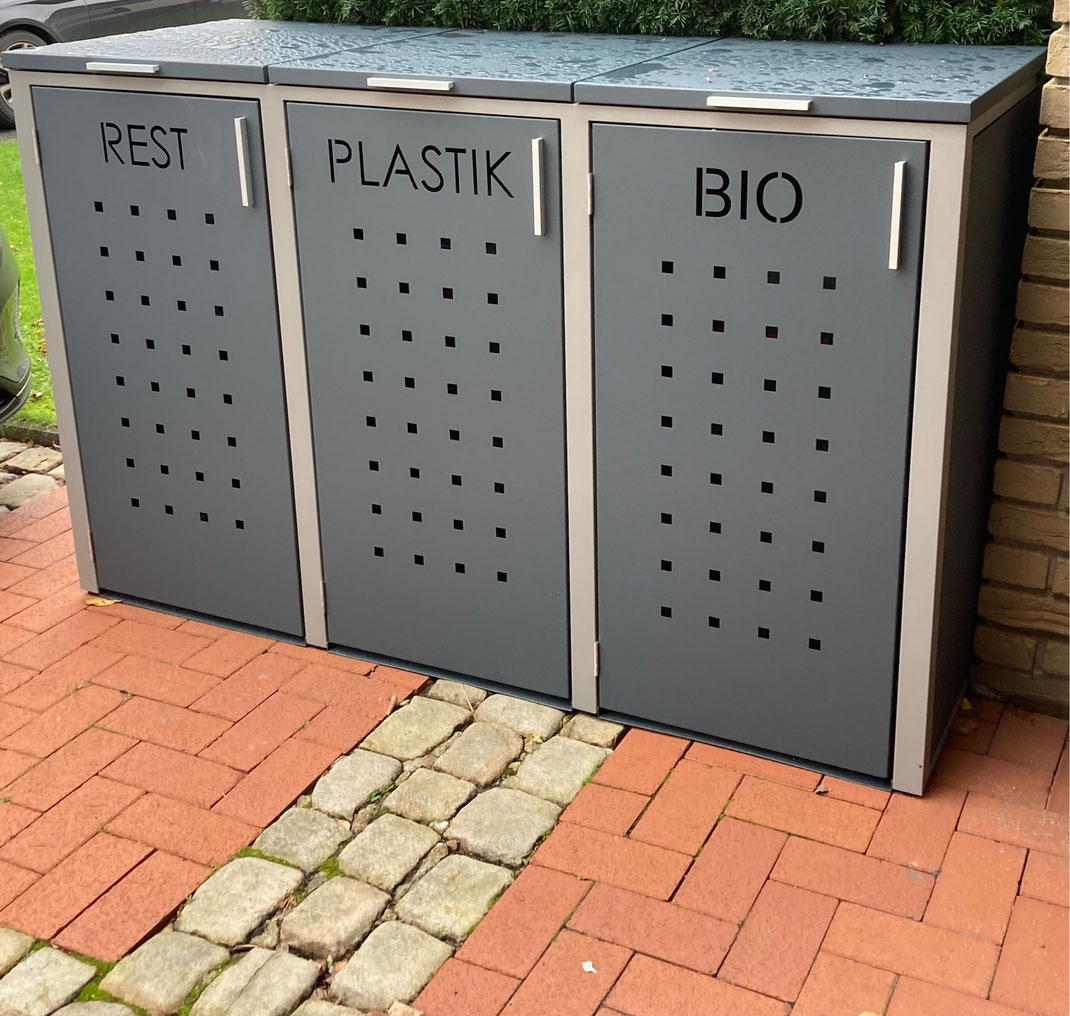 Abfallbehälterverkleidungen von riba