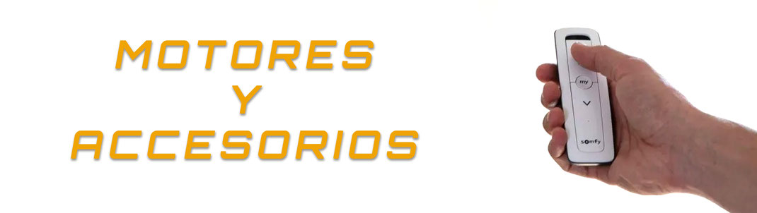 Motores para toldos en Pamplona