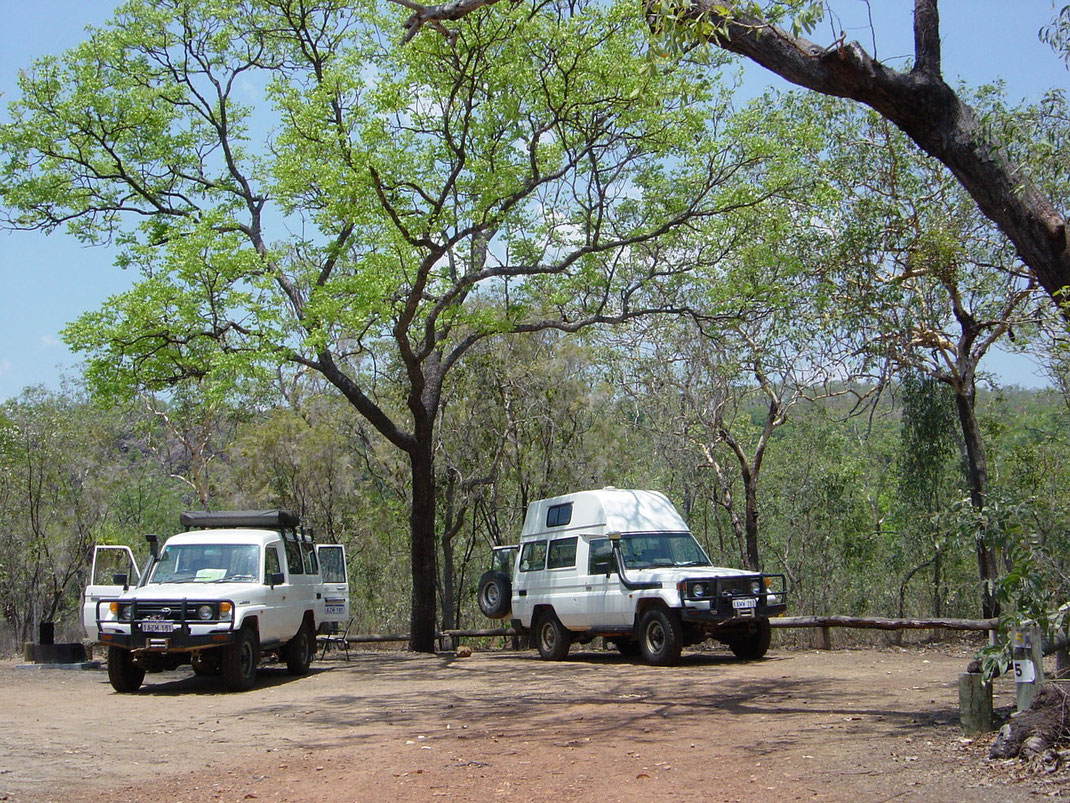 Campground Wangi Falls Litchfield Nt. Park