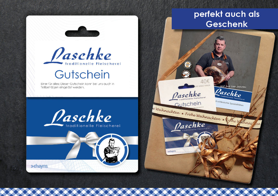 Gutscheine auch verpackt 