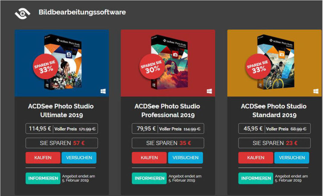 ACDSee Photo Studio - Ansicht Verwalten