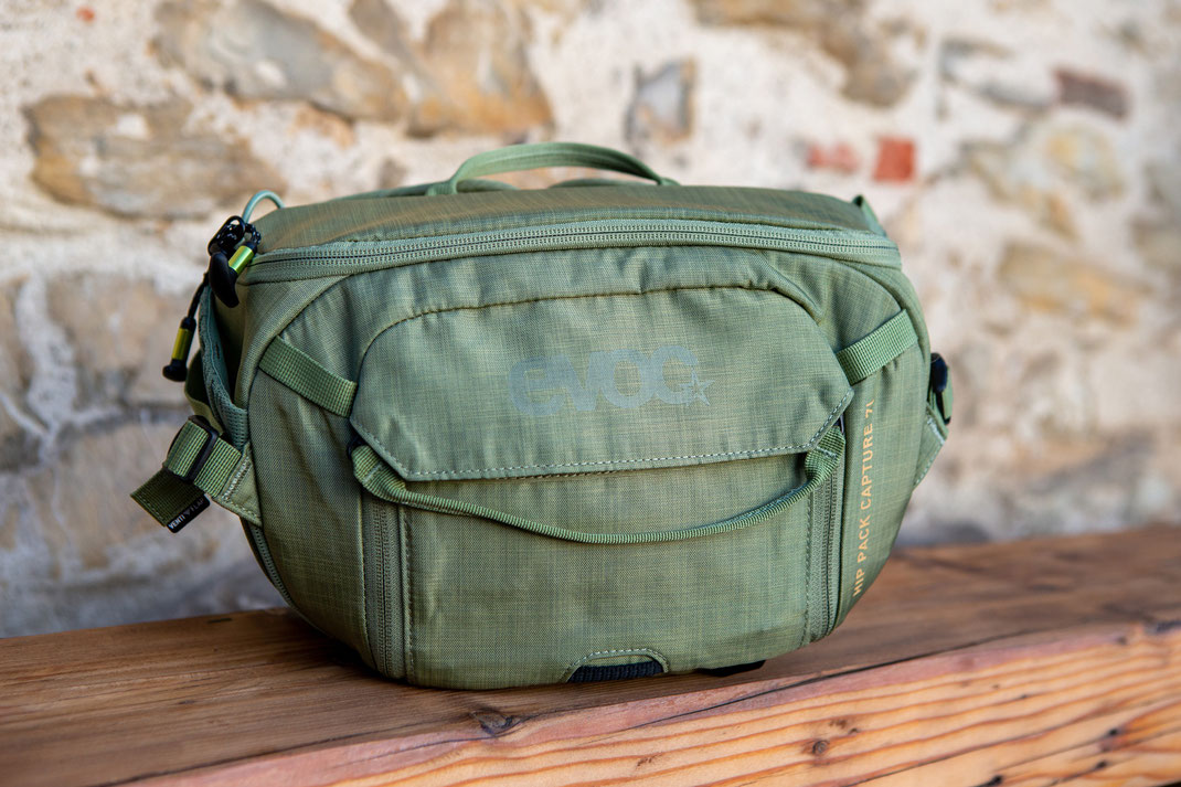 Test Evoc Hip pack capture 7L Hüfttasche von EVOC - pictures magazine