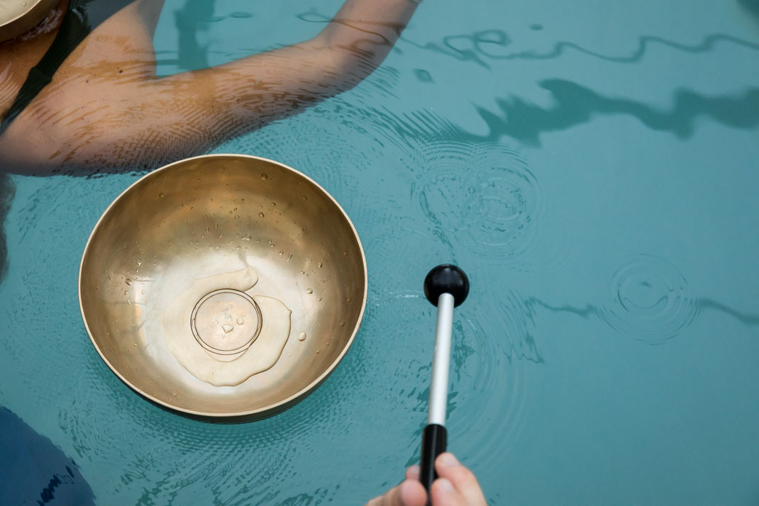 sonothérapie dans l'eau