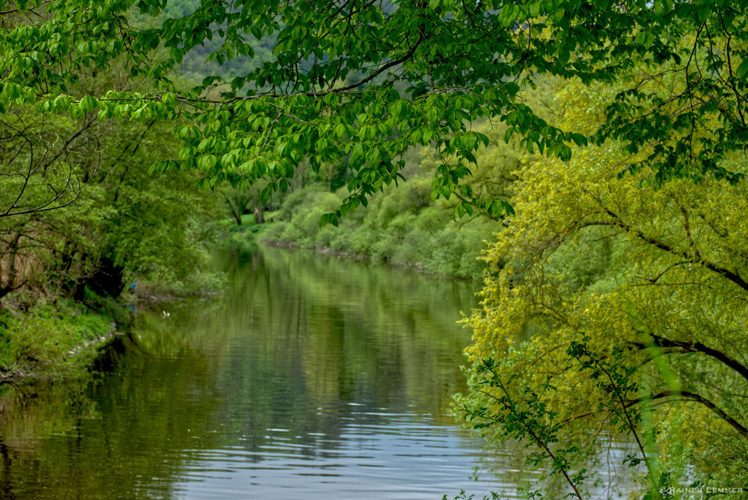 Die Lahn unterhalb von Cramberg