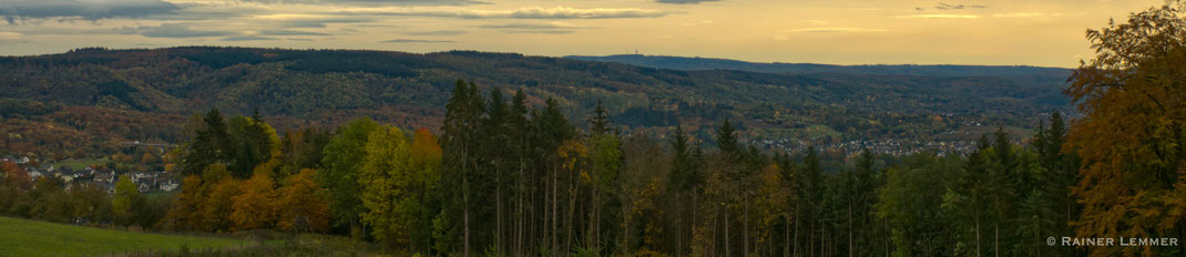 Blick auf den Köppel im Westerwald