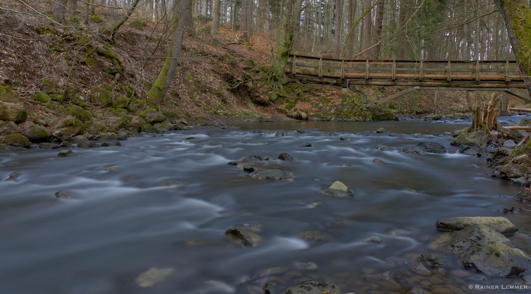 Brücke über die Groß0e Nister am schwarzen Pfuhl