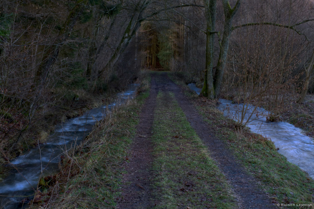 Brücke über den Holzbach in der Holzbachschlucht