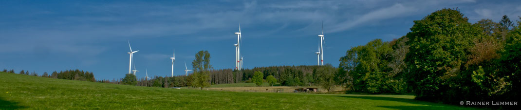 Windkraftanlagen an der Fuchskaute 