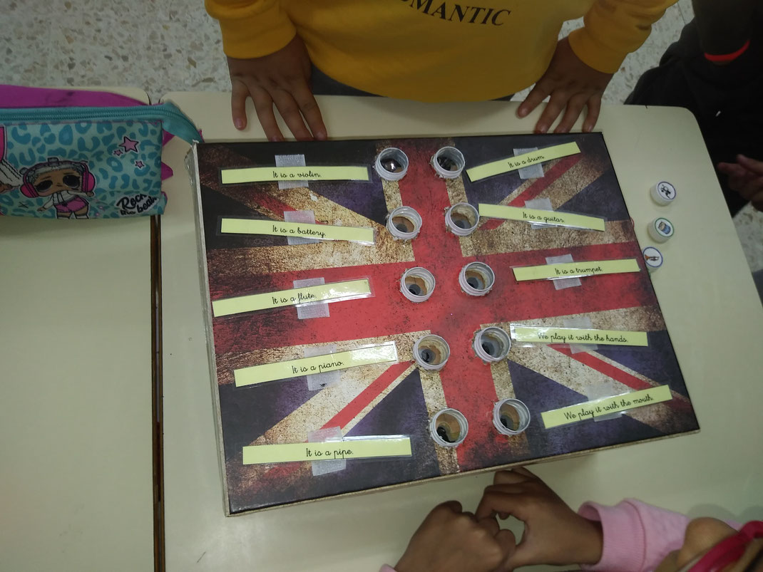 CAJA MÁGICA. Los alumnos de 5 y 6 de primaria de San Benito han jugado con la caja mágica con PALOMA HDEZ FEIJOO. (ver VIDEO CAJA MAGICA y WHAT INSTRUMENT). El juego consiste en enlazar dibujos y frases. Material creado por PALOMA HERNÁNDEZ FEIJOO