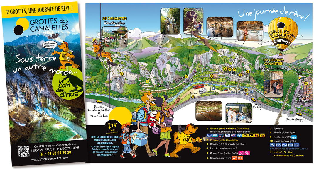 Création dépliant touristique | Rodez, Aveyron | Christophe HOULES | Studio Récréacom