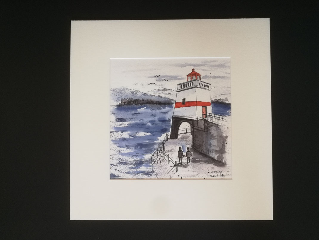 Brockton Point Lighthouse CHF 400.- (Format 40 x 40 cm)