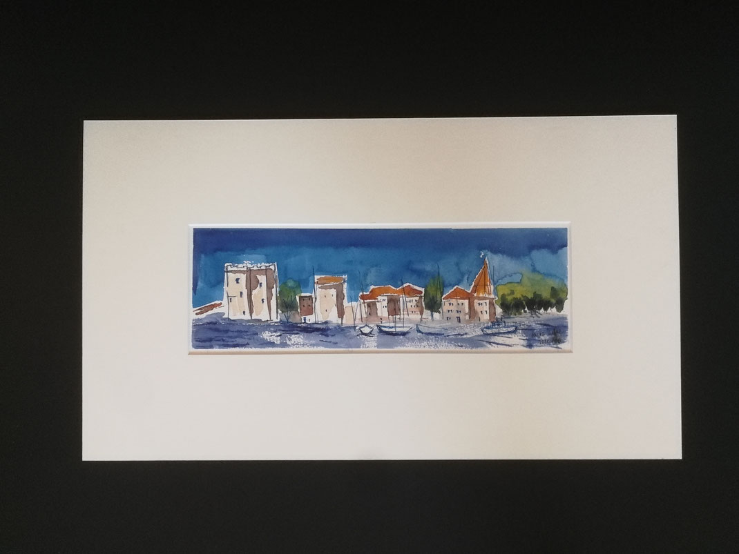 La Rochelle CHF 550.- (Format 55.5 x 32 cm)