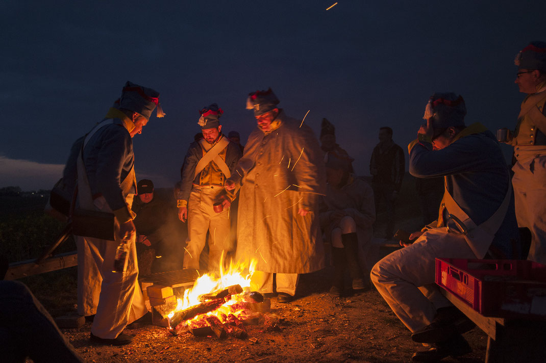 Eggmühl 2017 2018 2019 Biwakfeuer Kriegsfeuer Lagerfeuerromantik Schlacht bei Eggmühl Schierling Bayern Infanterie Königlich bayerisches 4. Linien Infanterieregiment königl. baier. 4tes Linien Infanterie Regiment Eggmühl Schabs Leipzig Jena-Auerstätt Auer