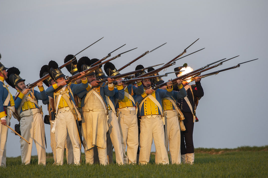 Königlich bayerisches 4. Linien Infanterieregiment Eggmühl 1809 königl. baier. 4tes Linien Infanterie Regiment Eggmühl Schabs Leipzig Jena-Auerstätt Auerstädt Soldaten Uniform Montur